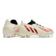 Crampon adidas Predator Edge .1 Low FG Showdown - Blanc Rouge Doré