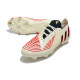 Crampon adidas Predator Edge .1 Low FG Showdown - Blanc Rouge Doré