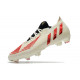 Crampon adidas Predator Edge .1 Low FG Showdown - Blanc Rouge Doré