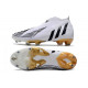 adidas Crampons Foot Predator Edge+ FG Blanc Noir Or