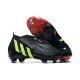 adidas Crampons Foot Predator Edge+ FG Noir Vert