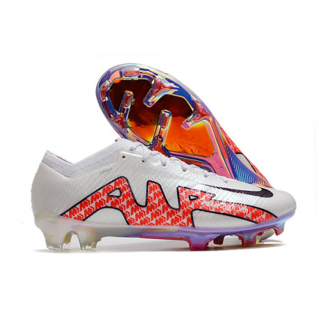 Crampons Nike Zoom Mercurial Vapor 15 Elite FG Blanc Rouge