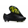 Crampons Nike Zoom Mercurial Vapor 15 Elite FG Shadow - Noir Gris Blanc Jaune Fluo