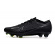 Crampons Nike Zoom Mercurial Vapor 15 Elite FG Shadow - Noir Gris Blanc Jaune Fluo