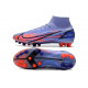 Nike Mercurial Superfly 8 Elite Synthetique AG Mbappé Chardon Clair Argent Métallique