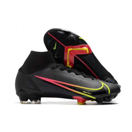 Nike Mercurial Superfly VIII Elite DF FG Black x Prism - Noir Cyber