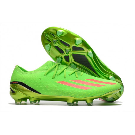 adidas X Speedportal.1 FG Neuf Vert Rouge