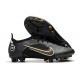 Nike Mercurial Vapor 14 Élite AG Noir Or Métallique Argent Métallique