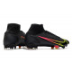 Nike Mercurial Superfly VIII Elite DF FG Black x Prism - Noir Cyber
