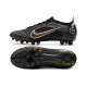 Nike Mercurial Vapor 14 Élite AG Noir Or Métallique Argent Métallique