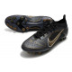 Nike Mercurial Vapor 14 Élite AG Noir Or Métallique Argent Métallique