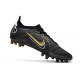 Nike Mercurial Vapor 14 Élite AG Noir Or Métallique Argent Métallique