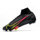 Nike Mercurial Superfly VIII Elite DF FG Black x Prism - Noir Cyber