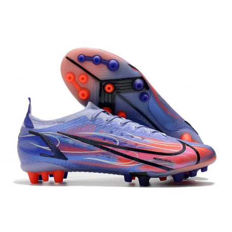 Nike Mercurial Vapor 14 Élite AG Mbappé Chardon Clair Argent Métallique