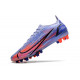 Nike Mercurial Vapor 14 Élite AG Mbappé Chardon Clair Argent Métallique