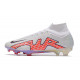 Nike Zoom Mercurial Superfly 9 Elite FG Blanc Noir Rouge