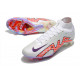 Nike Zoom Mercurial Superfly 9 Elite FG Blanc Noir Rouge
