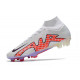 Nike Zoom Mercurial Superfly 9 Elite FG Blanc Noir Rouge