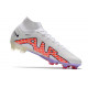 Nike Zoom Mercurial Superfly 9 Elite FG Blanc Noir Rouge