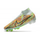 Nike Zoom Mercurial Superfly 9 Elite FG Bonded - Vert Bleu Orange