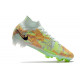 Nike Zoom Mercurial Superfly 9 Elite FG Bonded - Vert Bleu Orange