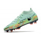 Nike Phantom GT2 Elite FG Chaussure Menthe Mousse Noirened Bleu Fantôme