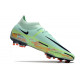 Nike Phantom GT2 Elite FG Chaussure Menthe Mousse Noirened Bleu Fantôme
