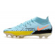 Nike Phantom GT2 Elite FG Chaussure Glacie Ice Noir Jaune Strike