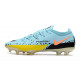 Chaussures Nike Phantom Gt2 Élite Fg Glacie Ice Noir Jaune Strike