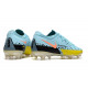 Chaussures Nike Phantom Gt2 Élite Fg Glacie Ice Noir Jaune Strike