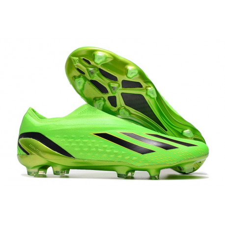 adidas X Speedportal+ FG Nouveau Vert Solaire Noir Jaune Solaire