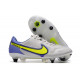 Nike Tiempo Legend 9 Elite SG-PRO Nouvel Gris Brouillard Volt Sapphire