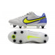 Nike Tiempo Legend 9 Elite SG-PRO Nouvel Gris Brouillard Volt Sapphire