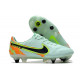 Nike Tiempo Legend 9 Elite SG Barely Vert Noirened Bleu Orange Total