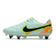 Nike Tiempo Legend 9 Elite SG Barely Vert Noirened Bleu Orange Total