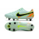 Nike Tiempo Legend 9 Elite SG Barely Vert Noirened Bleu Orange Total
