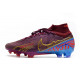 Nike Zoom Mercurial Superfly 9 Elite FG MBAPPÉ Foncé Betterave Mtlc
