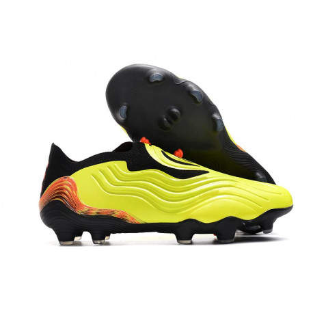 adidas Copa Sense + FG Jaune Solaire Equipe Rouge Solaire Noir