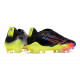 Chaussure adidas Copa Sense + FG Noir Cyan Vif Jaune Solaire Equipe
