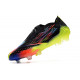 Chaussure adidas Copa Sense + FG Noir Cyan Vif Jaune Solaire Equipe