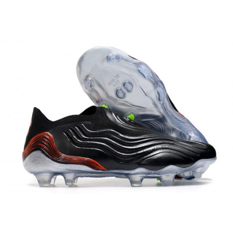 adidas Copa Sense + FG Noir Rouge Solaire Vert Solaire Equipe