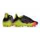 Chaussures adidas Copa Sense.1 FG Noir Cyan Vif Jaune Solaire Equipe