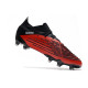 Crampon adidas Predator Edge .1 Low FG Noir Rouge Blanc