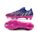 Adidas Predator Edge .1 Low FG Violet Equipe Argent Métallique Rose