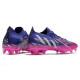 Adidas Predator Edge .1 Low FG Violet Equipe Argent Métallique Rose