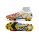 Nike Mercurial Superfly VIII Elite DF FG Ronaldo Blanc Rouge Or