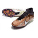 Nike Zoom Mercurial Superfly 9 Elite FG Mbappe Cuivre Métallique