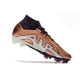 Nike Zoom Mercurial Superfly 9 Elite FG Mbappe Cuivre Métallique