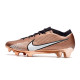 Crampon Nike Zoom Mercurial Vapor 15 Elite FG Mbappe Cuivre Métallique