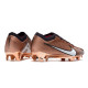 Crampon Nike Zoom Mercurial Vapor 15 Elite FG Mbappe Cuivre Métallique